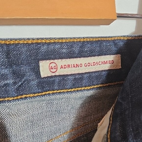AG Adriano Goldschmied Dark Blue Denim - Picture 2 of 7